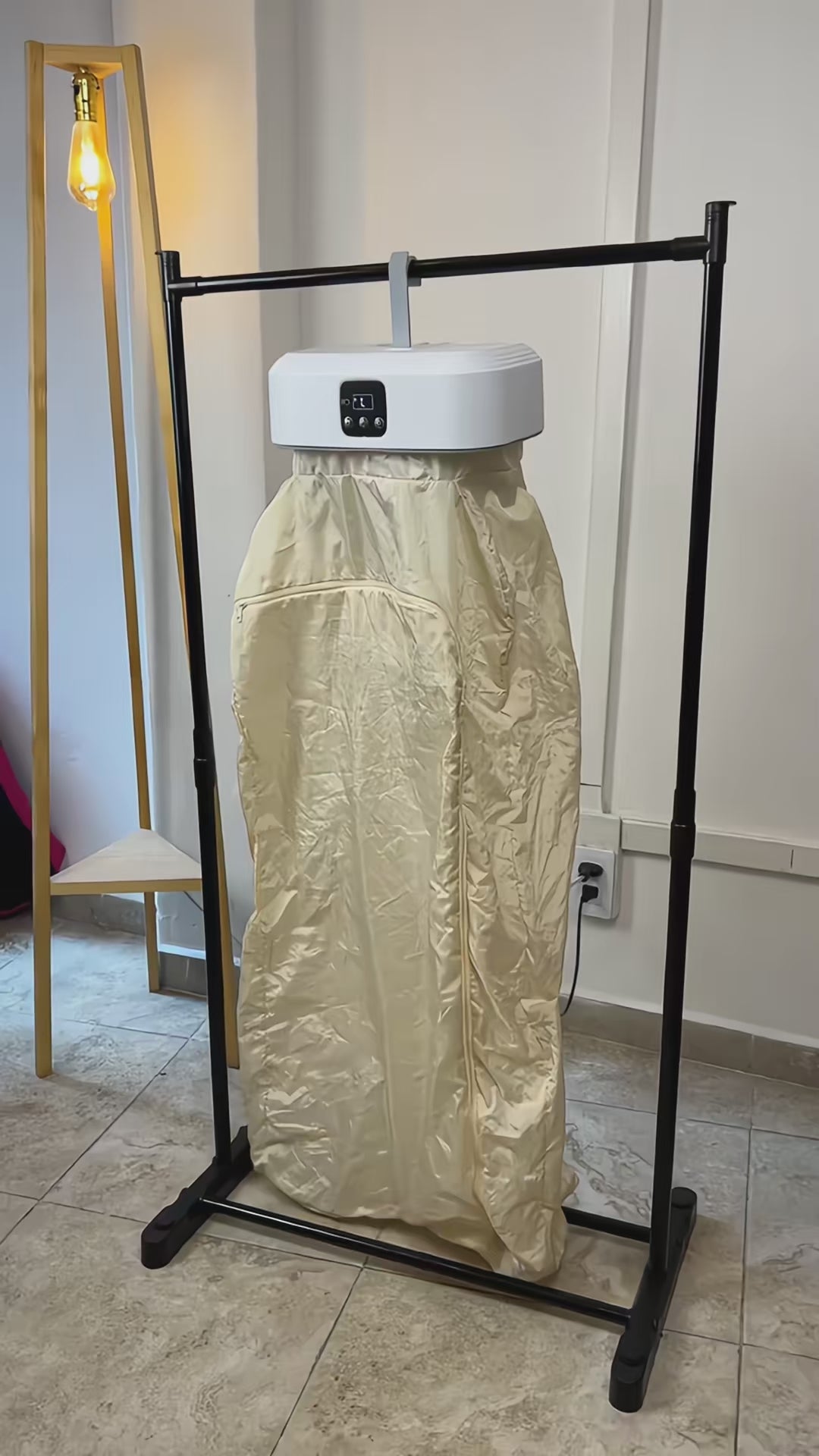 Portable Clothes Dryer – Foldable Mini Dryer with Remote Control & UV Sterilization | Fast Electric Laundry Dryer for Apartments, Travel, RV & Small Spaces (110V)